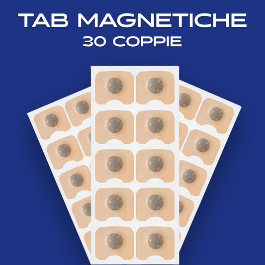 30 Paia di cerotti nasali con supporto magnetico